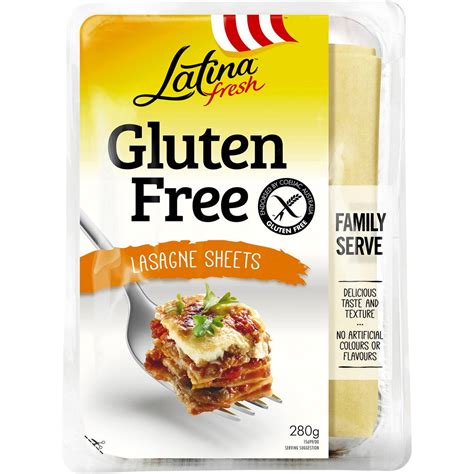 Latina Fresh Gluten Free Lasagne Sheets 280g | Woolworths