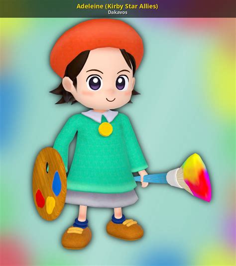 Adeleine (Kirby Star Allies) [Super Smash Bros. (Wii U)] [Mods]