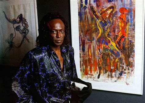 Miles Davis & his art | Miles davis, Contemporary african art, All about jazz