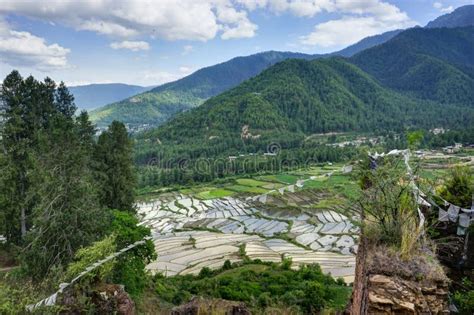 Bhutan Nature View stock photo. Image of village, happiness - 102764896