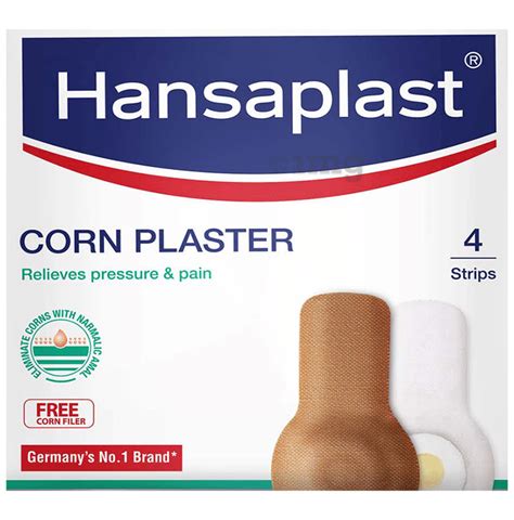 Hansaplast Corn Plaster: Buy packet of 4 plaster at best price in India | 1mg