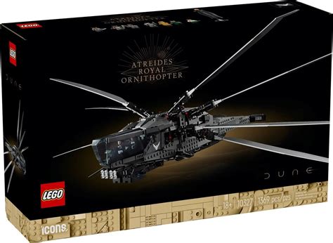 New LEGO Set Showcases DUNE's Coolest Ship, the Atreides Royal Ornithopter - Nerdist