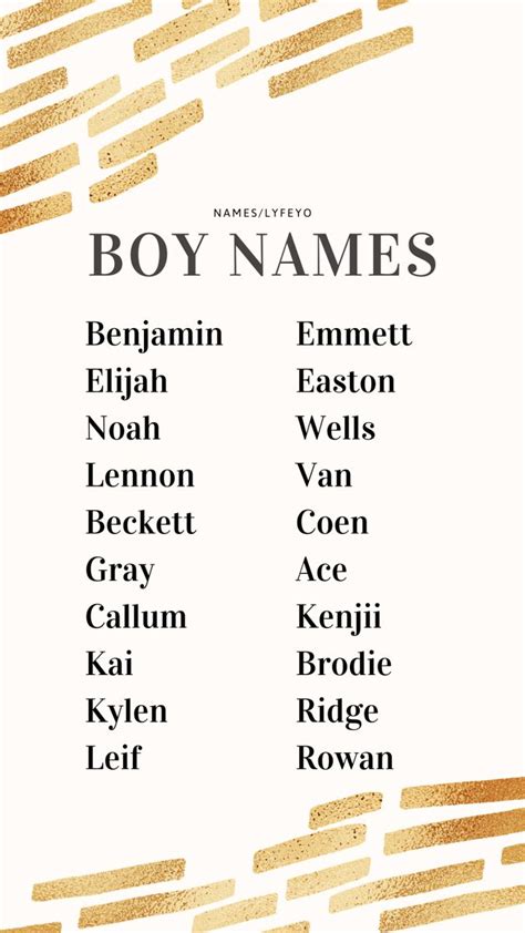 Collection of Boy Names | Babynamen, Name, Baby