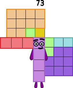 Numberblocks 73 blocks by jeanpaulfelix on DeviantArt