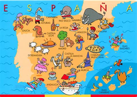 Detailed, Big Size Spain Map and Flag – Travel Around The World – Vacation Reviews