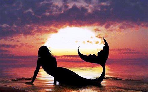 Mermaid Sunset Wallpapers - Wallpaper Cave