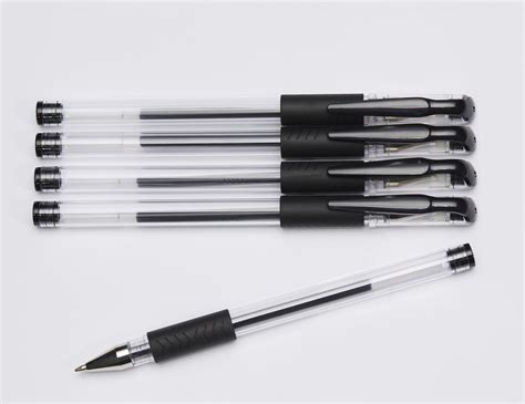 Pen + Gear Gel Ink Pens, 8 count, black color pack - Walmart.com