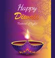 Happy diwali festival light Royalty Free Vector Image