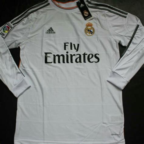 REAL MADRID 13/14 JERSEY, Sports Equipment, Sports & Games, Racket ...