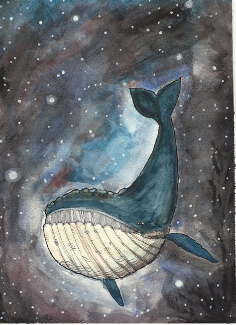 Space Whale by beccag93 on DeviantArt