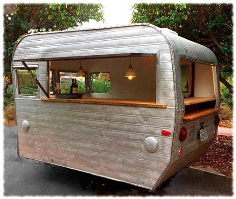 101 Best Vintage Campers Travel Ideas - Decoratoo | Food truck, Food truck wedding, Food trailer