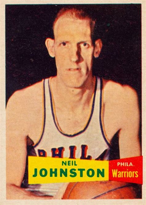 1957 Topps Neil Johnston #3 Basketball - VCP Price Guide