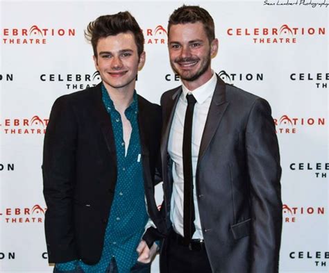 Chris Colfer and Will Sherrod at Celebration Theatre’s Vibrant Voice ...