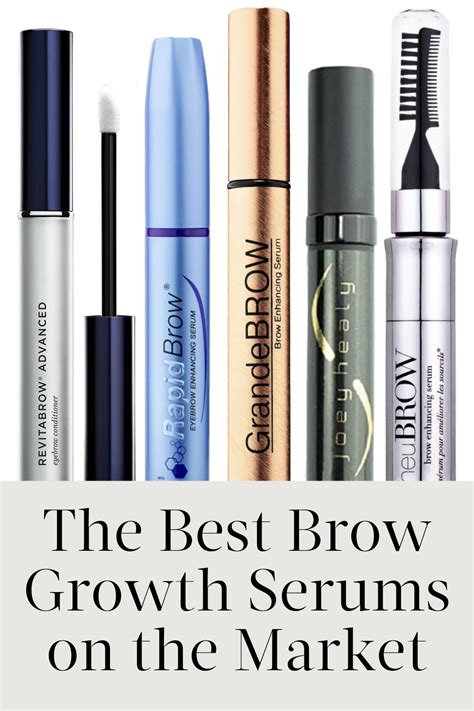 The Best Eyebrow Growth Serums + Serum Shopping Guide Best Eyebrow Growth Serum, Natural ...