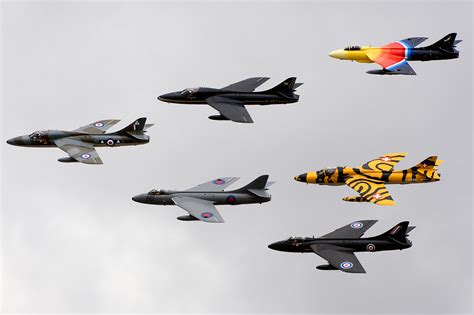 Hawker Hunter Flight Air Force Aircraft, Jet Aircraft, Fighter Aircraft, Fighter Jets, Military ...