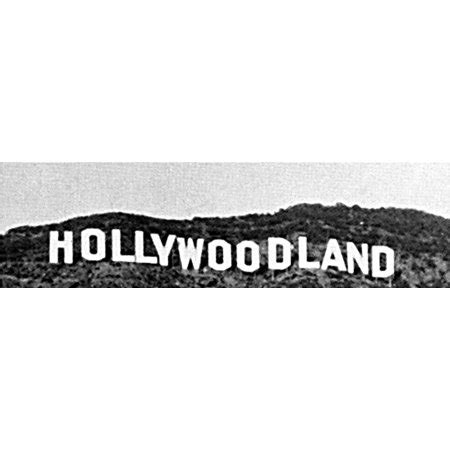 Hollywoodland Sign History (24 x 18) | Walmart Canada