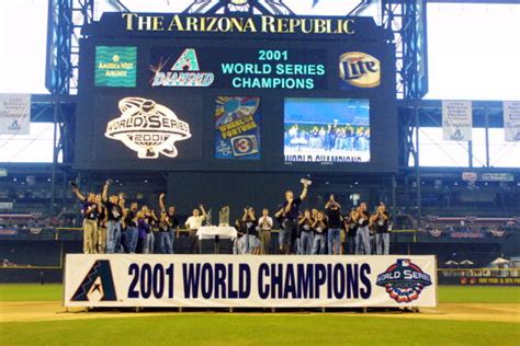 Remembering the 2001 World Series Champion Arizona Diamondbacks ...