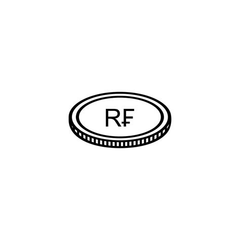 Rwanda Currency Symbol, Rwandan Franc Icon, RWF Sign. Vector ...