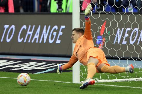 Ter Stegen's shootout heroics electrify Barca into Super Cup final ...