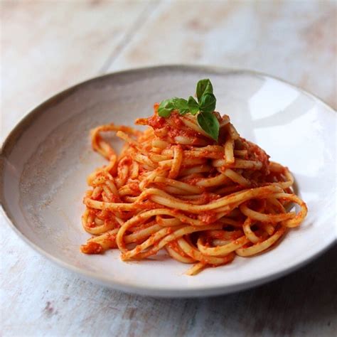 Pasta With Ricotta And Tomato Sauce - End of the Fork