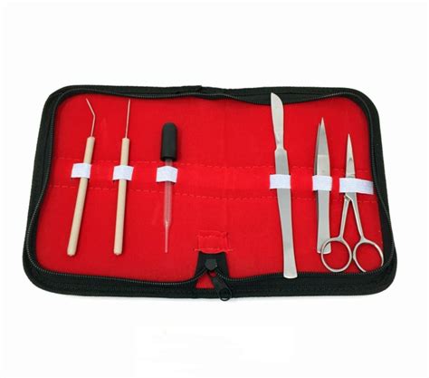 Fisherbrand Zippy Dissecting Kit w/ Standard Scalpel: (8 PCS) 8 piece, | Fisher Scientific