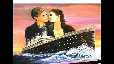 How to Draw the Titanic - Titanic ship Color drawing - YouTube