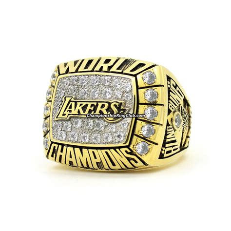 2000 Los Angeles Lakers NBA Championship Ring. Best gift from www.championshipringclub.com f ...