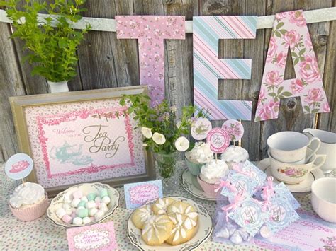 Tea Party Baby Shower Ideas - Baby Ideas