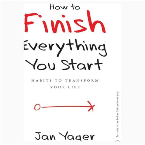 How to Finish Everything You Start book by Jan Yager – Kibanga Books