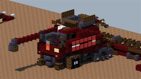 Case IH 9240 Combine Harvester [With Download] Minecraft Map