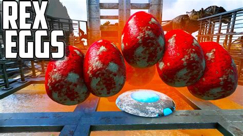 HATCHING 100 TREX EGGS! | CAN WE GET MUTATIONS? | Ark: Survival Evolved | Ep 7 - YouTube