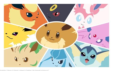 Eevee Evolutions Wallpaper ·① WallpaperTag