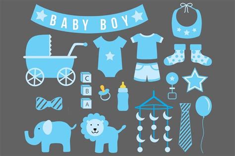 Baby Boy Banner, Its A Boy Banner, Scrapbook Cover, Baby Scrapbook ...