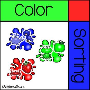 Color Sorting - Mats & Pictures by Christina Mauro | TpT