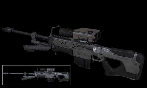 ArtStation - Halo 4 Sniper Rifle