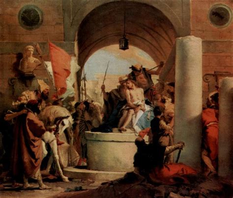 Crown of Thorns, c.1745 - c.1750 - Giovanni Battista Tiepolo - WikiArt.org