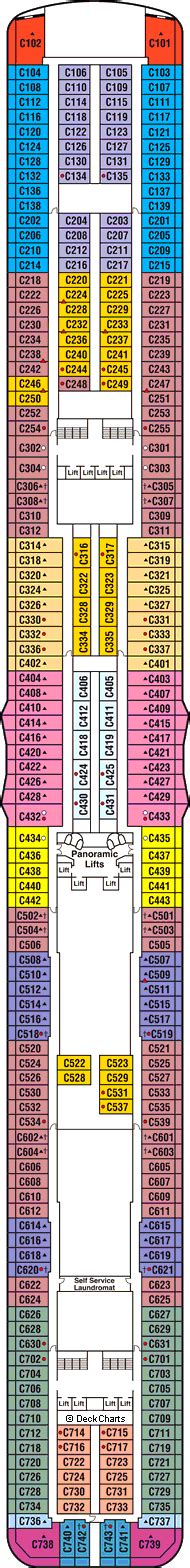 Majestic Princess Deck Plans, Ship Layout & Staterooms - Cruise Critic