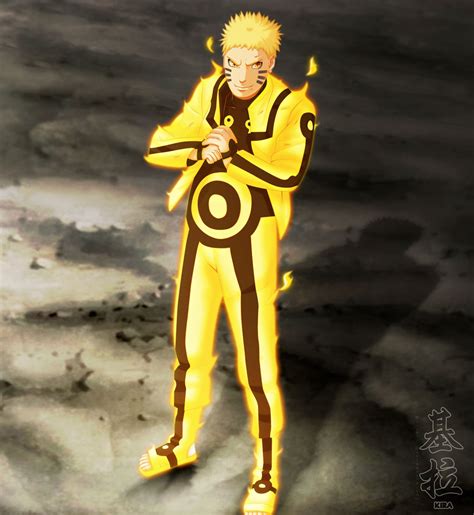 Naruto - Bijuu Mode Adult by Kira015 on DeviantArt