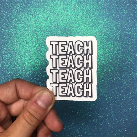 Teacher Stickers Cute Teacher Stickers Teaching Stickers | Etsy