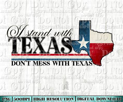 I stand with Texas Digital Download – AG Creations and more