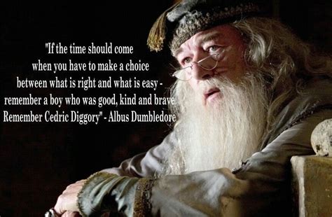 Choose what is right, not easy... | Albus dumbledore, Harry, Michael gambon