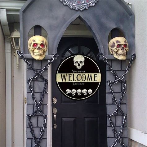 Halloween Door Decor - Etsy