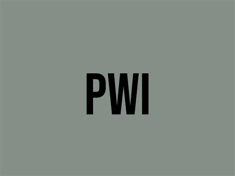 What Does Pwi Mean? - Meaning, Uses and More - FluentSlang