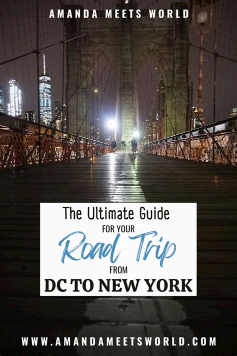 Road Trip From Washington DC to New York – Your Must Stop Guide ...