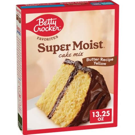 Betty Crocker Favorites Super Moist Butter Recipe Yellow Cake Mix, 13. ...