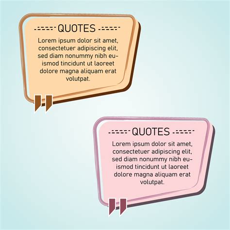 Abstract Quotes Collection 5282555 Vector Art at Vecteezy