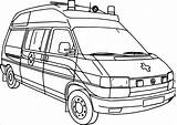 Easy Ambulance Coloring Pages To Print  ColoringBay sketch template