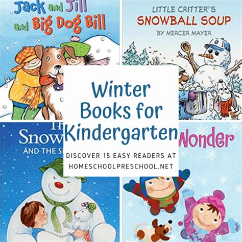 15 Wonderful Books About Winter for Kindergarten