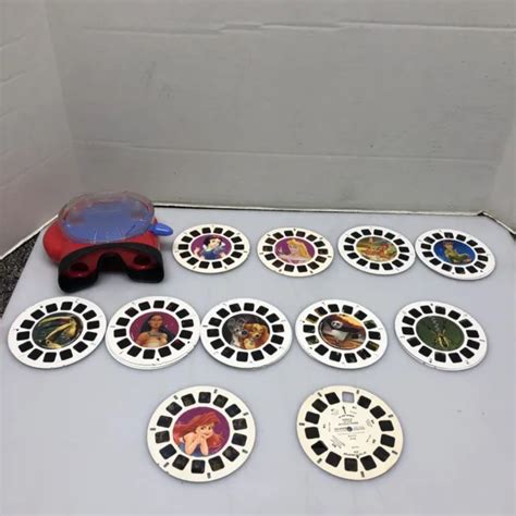 VIEW-MASTER MODEL O Horizontal Fisher-Price Children's Viewer Red Purple + Reel $12.99 - PicClick