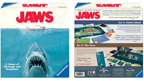 Jaws board game - MOVIES and MANIA